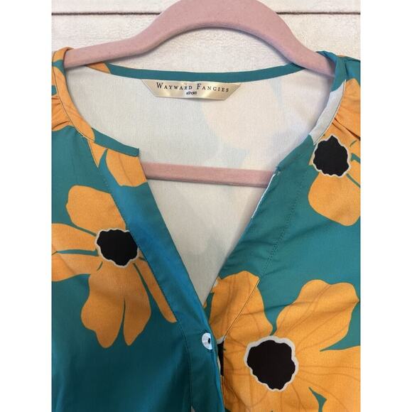 Wayward Fancies Dress Estimated Size Small Dress Floral Fun Flirty - Picture 3 of 6